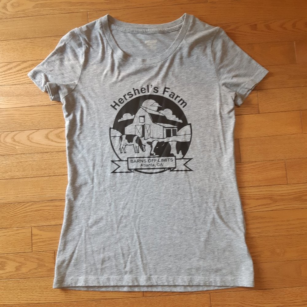 Walking Dead Grey T-Shirt Medium Mossimo